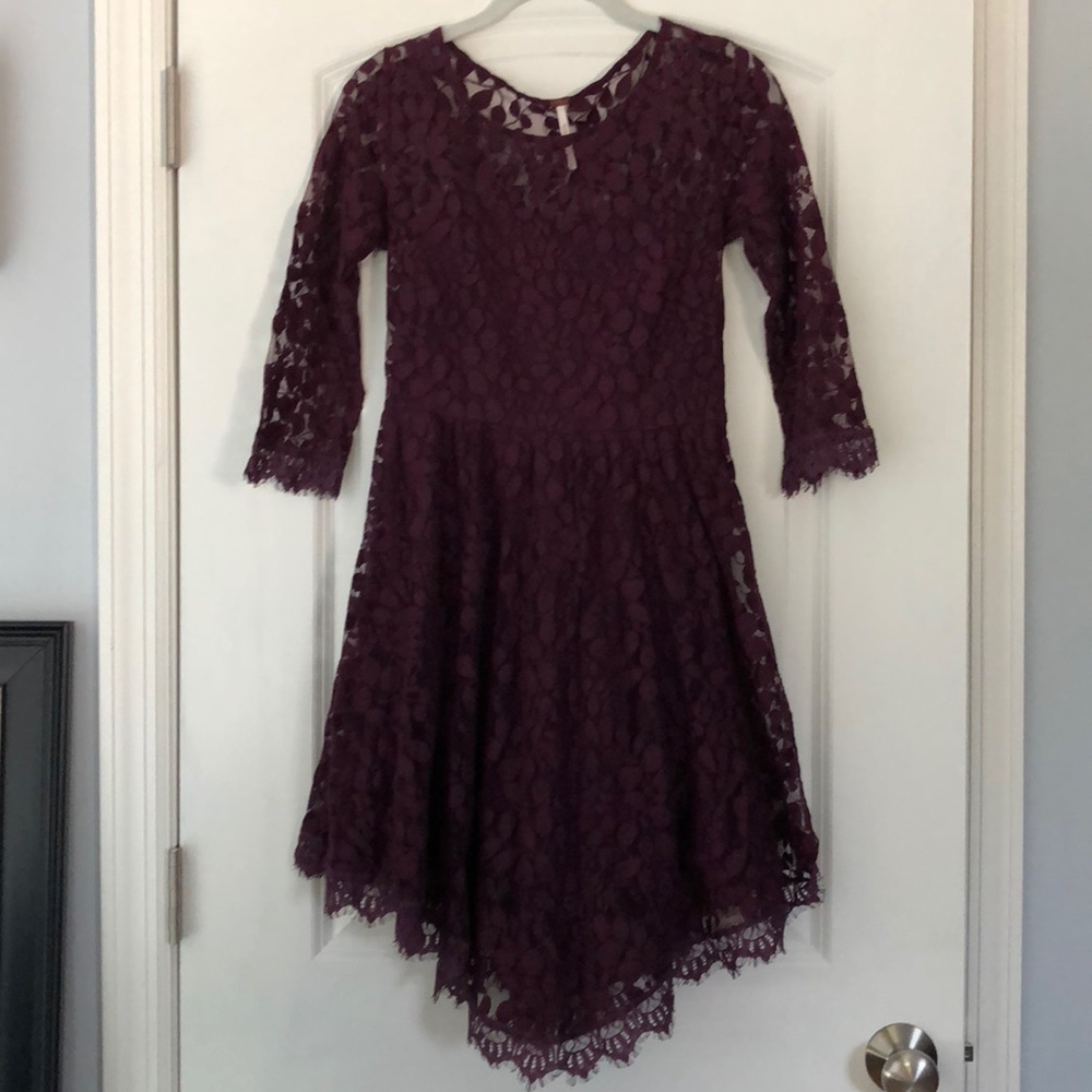 Free people lace dress size 2
